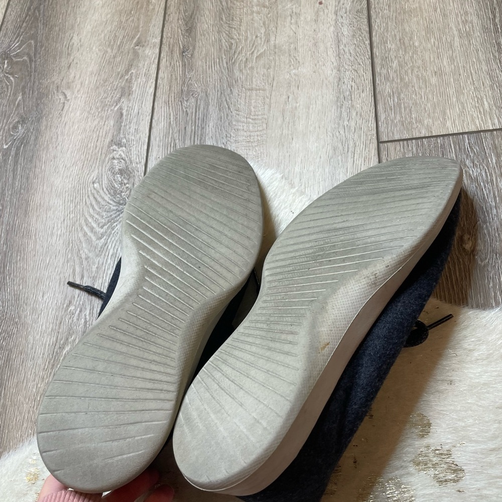 Allbirds grey merino wool grey sneakers mens 11 - Picture 4 of 5